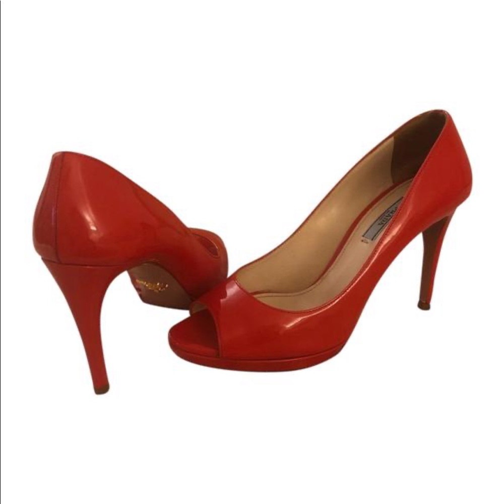 Prada Vernice Basic Calzature Donna patent heel